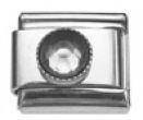 Italian Charms Modul Schmuckstein - Klar