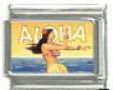 Italian Charms Modul Sprüche - Aloha