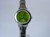 Italian Charms Modul Armbanduhr - Silbern Gr�n