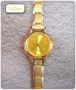 Italian Charms Modul Armbanduhr - Golden Gelb