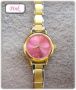 Italian Charms Modul Armbanduhr - Golden Rosa