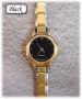 Italian Charms Modul Armbanduhr - Golden Schwarz