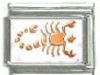 Italian Charms Modul Sternzeichen - Skorpion