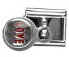 Italian Charms Modul Dangle - LOVE - Rot