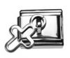 Italian Charms Modul Dangle - Kreuz
