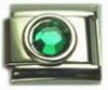 Italian Charms Modul Monatsstein Mai - Dunkelgr�n