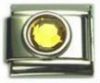 Italian Charms Modul Monatsstein November - Orange