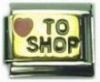 Italian Charms Modul Spr�che - Heart To Shop