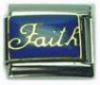 Italian Charms Modul Spr�che - Faith