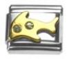 Italian Charms Modul Strass - Delphin