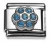 Italian Charms Modul Strass - Blume
