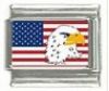 Italian Charms Modul - USA  Adlerkopf