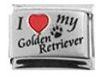 Italian Charms Modul Laser - I Love my Golden Retriever