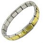 Italian Charms Modul Starterarmband - Matt - Golden
