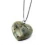 Kette mit Herzanh�nger (Picasso Jasper)