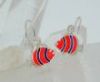 Ohrring Brisur Clownfisch - orange-blau